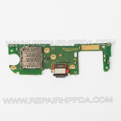 Sync Charge connector with PCB Replacement for Zebra EM45